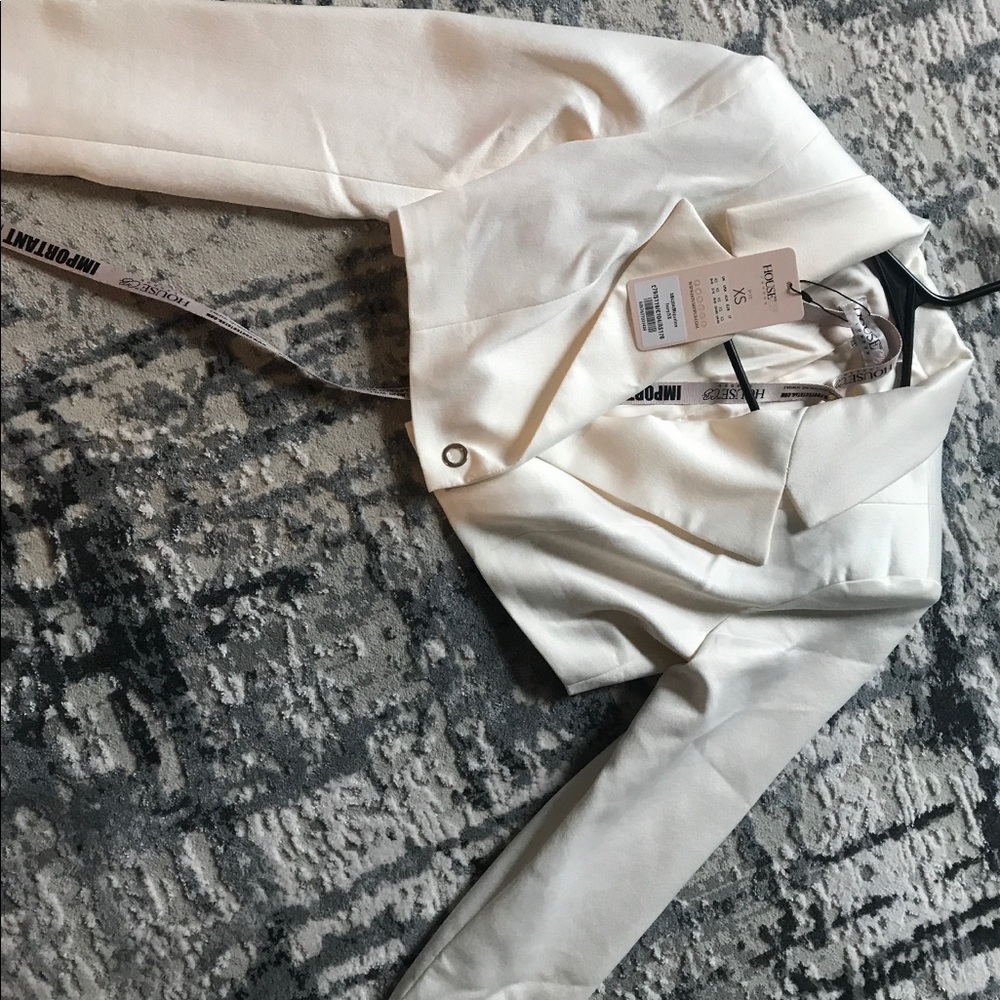 House of cb white coat